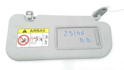 Recambio de parasol derecho para hyundai bayon 2021- essence 2wd referencia OEM IAM 85220Q0020NNB 85220Q0020NNB 
