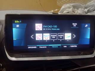 Recambio de pantalla multifuncion para peugeot 208 (p2) 2019- (e-) allure pack referencia OEM IAM 9824619980 9824619980 