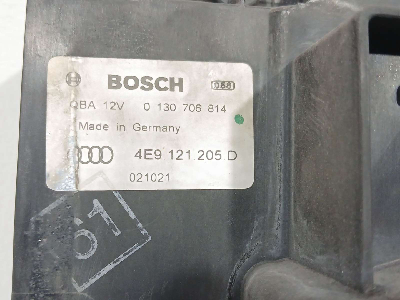 Recambio de electroventilador para audi a8 (4e2) 2002-2010 3.7 quattro referencia OEM IAM 4E9121205D 4E9121205D  Recambio de electroventilador para audi a8 (4e2) 2002-2010 3.7 quattro referencia OEM IAM 4E9121205D 4E9121205D