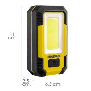 Recambio de linterna led recargable con iman y gancho 500 lumenes recargable para universal accesorio universal 2000-2018 valido 2