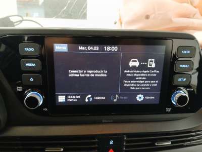 Recambio de pantalla multifuncion para hyundai bayon (bc3) 2021- 1.2 mpi referencia OEM IAM 96160Q0420NNB 96160Q0420NNB 