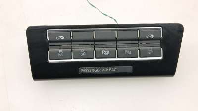 Recambio de mando multifuncion para volkswagen sharan van (7n1, 7n2) 2010- 2.0 tdi referencia OEM IAM 7N1927132AN 7N1959521 