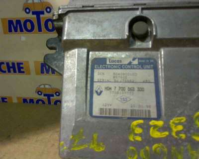 Recambio de centralita motor uce para renault kangoo (f/kc0) 2003-2014 1.9 diesel referencia OEM IAM 7700868300 7700868300 77001