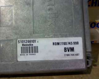 Recambio de centralita motor uce para renault 21 berlina (b/l48) 1985- referencia OEM IAM 7700745990 S101266101 7722744407