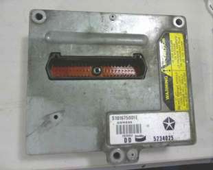 Recambio de centralita motor uce para chrysler voyager (es) 1987-1996 3.3 cat referencia OEM IAM 5234025 S101675001E  2