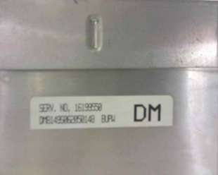 Recambio de centralita motor uce para daewoo nexia 1995-1999 1.5 cat referencia OEM IAM 16199550 BUPW DM 2