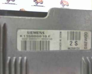 Recambio de centralita motor uce para daewoo matiz 1997-2004 0.8 cat referencia OEM IAM 96259124 K115000010F 2S 2