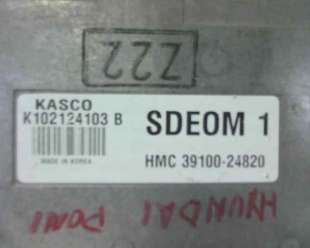 Recambio de centralita motor uce para hyundai pony (x2) 1991- 1.3 cat referencia OEM IAM HMC3910024820 K102124103B SDEOM1 2