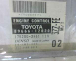 Recambio de centralita motor uce para toyota corolla (e11) 1997-2000 1.6 16v referencia OEM IAM 1752003961 86666 12020 2