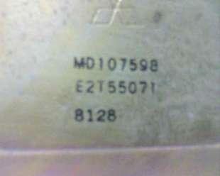 Recambio de centralita motor uce para mitsubishi montero (l040) 1983- referencia OEM IAM E2T55071 MD107598 8128 2