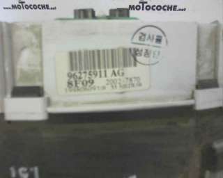 Recambio de cuadro instrumentos para daewoo lanos 1997-2004 1.5 cat referencia OEM IAM 96275911AG 8F09 5046