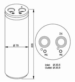 Recambio de compresor aire acondicionado para audi a4 berlina (b5) 1994-1999 referencia OEM IAM 4F0820191A 33205 