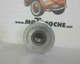 Recambio de polea alternador para renault megane ii berlina 5p 2002-2009 1.9 dci diesel referencia OEM IAM 8200726639 23F8734  2