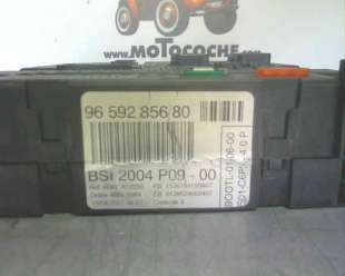 Recambio de caja reles / fusibles para citroën c4 berlina 2004-2011 1.6 16v hdi fap referencia OEM IAM 9653285680  6435 2