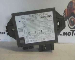 Recambio de centralita inmovilizador para mercedes-benz clase a (w168) 1997-2004 1.6 cat referencia OEM IAM 1688200426 5WK4736 