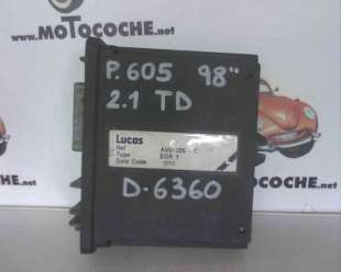 Recambio de modulo encendido para peugeot 605 1989-1998 2.1 turbodiesel referencia OEM IAM AV01025C AV01025C 