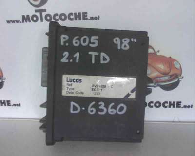 Recambio de modulo encendido para peugeot 605 1989-1998 2.1 turbodiesel referencia OEM IAM AV01025C AV01025C 