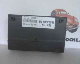 Recambio de centralita inmovilizador para peugeot 605 1989-1998 2.5 turbodiesel cat referencia OEM IAM 9622328780  