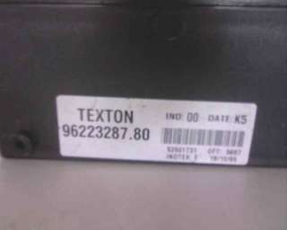 Recambio de centralita inmovilizador para peugeot 605 1989-1998 2.5 turbodiesel cat referencia OEM IAM 9622328780  