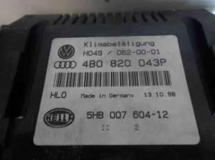 Recambio de mando climatizador para audi a6 berlina (4b2) 1997-2001 2.5 tdi referencia OEM IAM 4B0820043P 5HB00760412  2