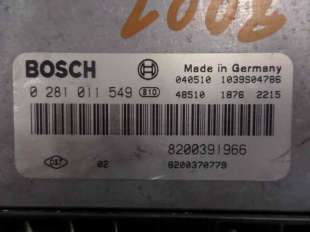 Recambio de centralita motor uce para renault scenic ii 2003-2009 luxe dynamique referencia OEM IAM 8200391966 0281011549 820037 2