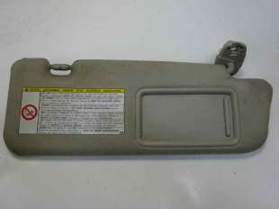 Recambio de parasol derecho para toyota prius+ 2012- eco referencia OEM IAM   