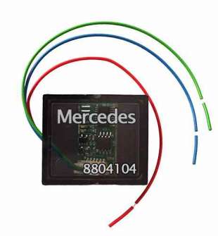 Recambio de centralita airbag para mercedes-benz clase a (w168) 1997-2004 referencia OEM IAM SIMULADOR 8804104 