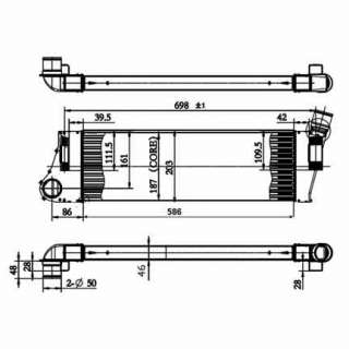 Recambio de intercooler para citroën c4 berlina 2004-2011 collection referencia OEM IAM 0384G4 30908 