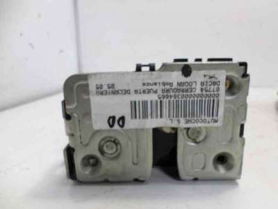 Recambio de cerradura puerta delantera derecha para dacia logan 2005-2012 ambiance referencia OEM IAM   