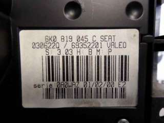 Recambio de mando climatizador para seat ibiza (6k1) 1999-2002 stella referencia OEM IAM 6K0819045C  