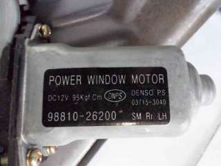 Recambio de elevalunas trasero izquierdo para hyundai santa fe (sm) 2000-2006 2.0 crdi cat referencia OEM IAM   