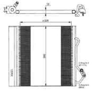Recambio de condensador / radiador aire acondicionado para smart coupe 1998-2003 0.6 turbo cat referencia OEM IAM 0001632V003 35 2