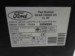 Recambio de centralita cierre para ford focus berlina (cak) 1998-2004 ambiente referencia OEM IAM 98AG15K600DD 5WK47230D  2