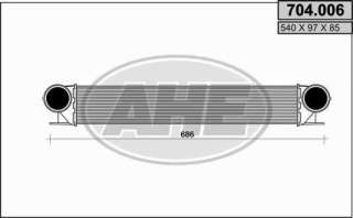 Recambio de intercooler para bmw serie 5 berlina (e39) 1995-2003 520d referencia OEM IAM 17512247359 30129 