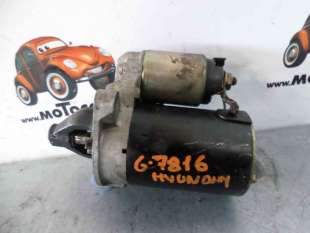 Recambio de motor arranque para hyundai accent (lc) 1999-2010 gls worldcup referencia OEM IAM 3610022805 M11106  2