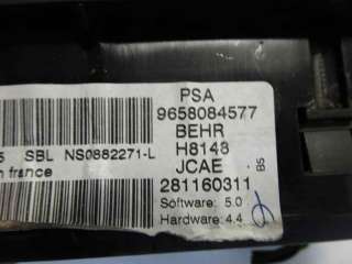 Recambio de mando climatizador para citroën c4 berlina 2004-2011 sx referencia OEM IAM 9658084577  