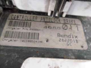Recambio de centralita abs para chrysler voyager (es) 1987-1996 2.5 turbodiesel referencia OEM IAM 2822018GC 4688011 