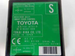 Recambio de centralita cierre para toyota auris 2006-2012 luna referencia OEM IAM 8974002010   2