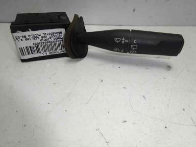 Recambio de mando limpia para peugeot 206 berlina 1998-2010 x-line referencia OEM IAM 96049597ZL 33779502 
