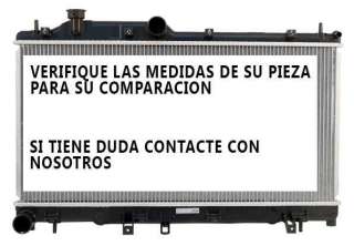 Recambio de radiador agua para mazda 3 berlina (bk) 2003-2009 referencia OEM IAM 1230987 55327 