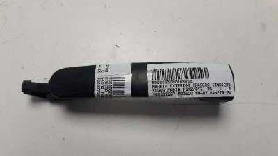 Recambio de maneta exterior trasera izquierda para skoda fabia (6y2/6y3) 1999-2007 rs referencia OEM IAM 3B0837207GGRU  
