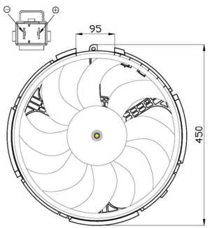Recambio de electroventilador para fiat stilo multi wagon (192) 2003-2010 1.9 jtd 140 dynamic multijet referencia OEM IAM 468492 2
