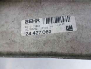 Recambio de intercooler para opel corsa c 2000-2003 club referencia OEM IAM 24427069 30429  2