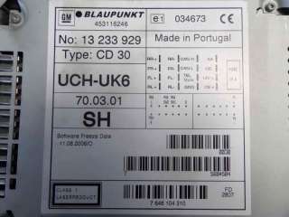 Recambio de sistema audio / radio cd para opel meriva 2006-2010 enjoy referencia OEM IAM 13233929  