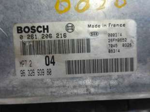 Recambio de centralita motor uce para peugeot 206 berlina 1998-2010 xt referencia OEM IAM 9632693980 0261206216  2