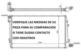 Recambio de condensador / radiador aire acondicionado para opel frontera b 1998-2004 limited referencia OEM IAM 97144202 35366  2