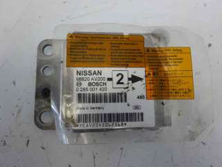 Recambio de centralita airbag para nissan primera berlina (p12) 2001-2007 visia referencia OEM IAM 98820AV200  