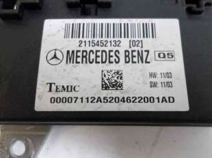 Recambio de modulo electronico para mercedes-benz clase e (w211) berlina 2002-2009 e 270 cdi (211.016) referencia OEM IAM 211545 2