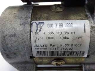 Recambio de motor arranque para smart coupe 1998-2003 passion referencia OEM IAM A0051512601  S52027