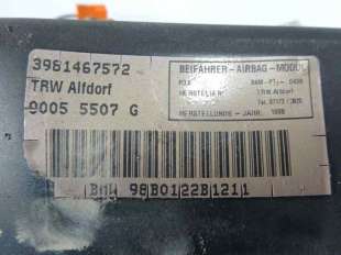 Recambio de airbag delantero derecho para bmw serie 3 compacto (e36) 1994-2001 316i sport edition referencia OEM IAM 98B0122B121 2